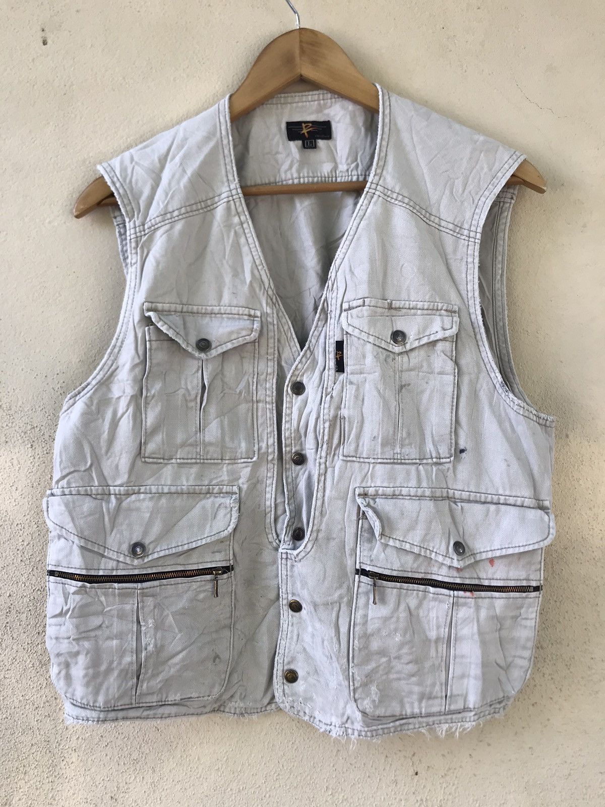 Japanese Brand Evenriver Tactical Multipocket vest Jacket Size US M / EU 48-50 / 2 - 1 Thumbnail