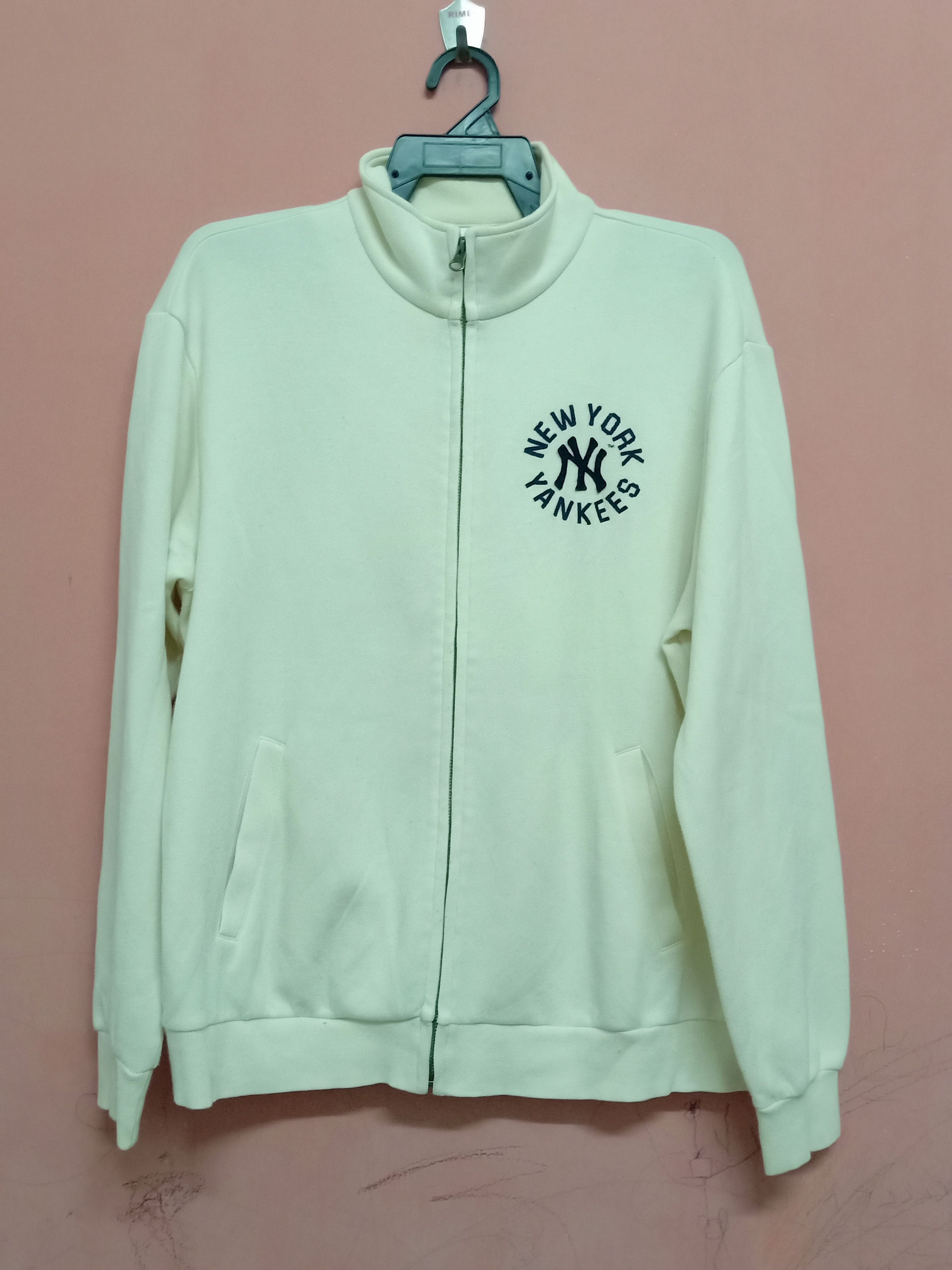 MLB New York Yankees Embroidered Zip Up Sweatshirt Size US M / EU 48-50 / 2 - 1 Thumbnail