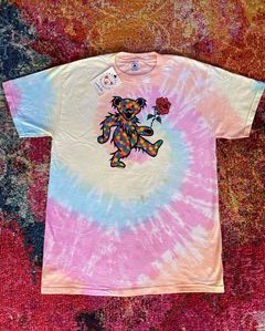 1993 Grateful Dead Rainforest Dead Liquid Blue T Shirt Size XL