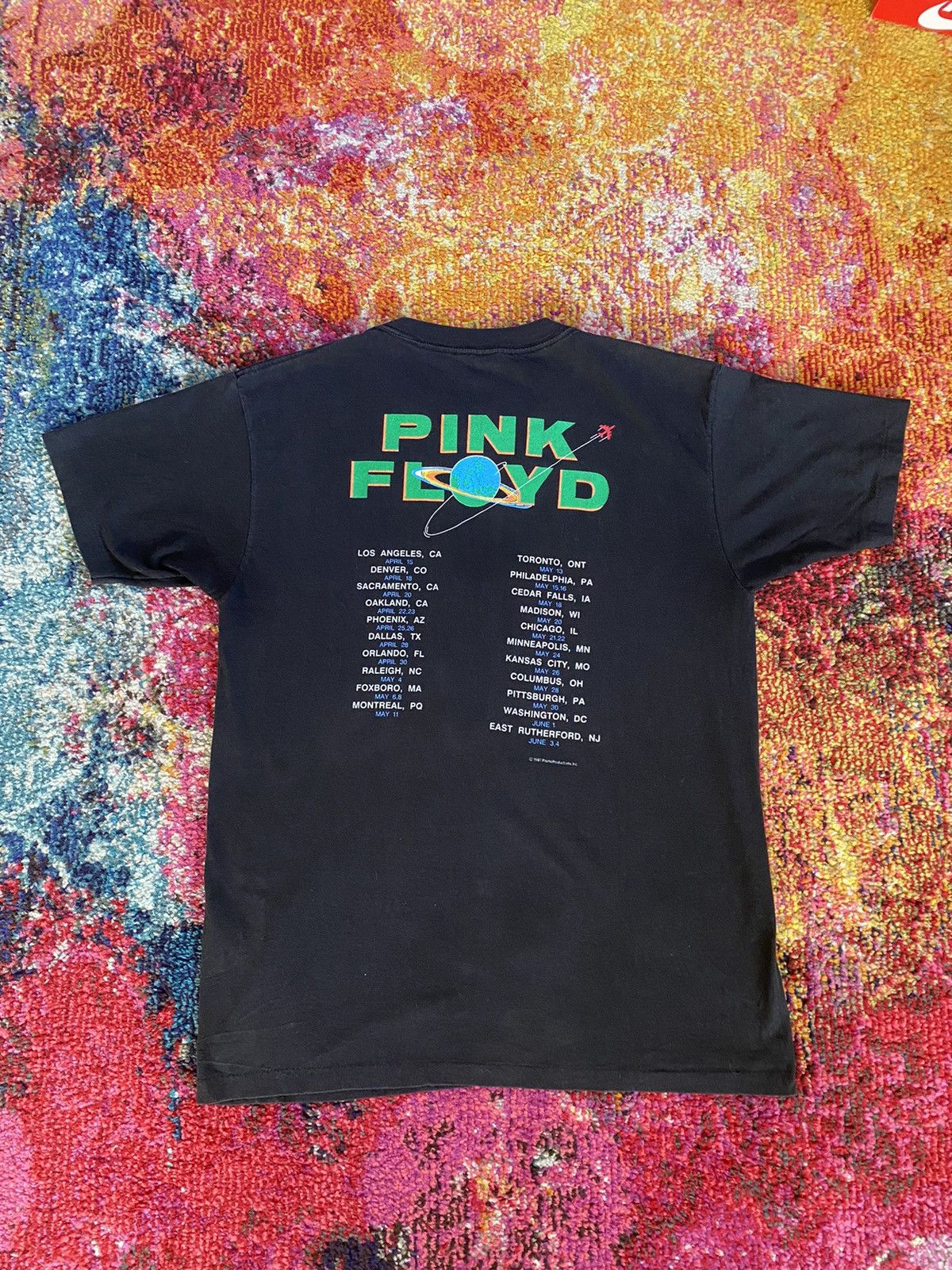 Band Tees × Pink Floyd Vintage Pink Floyd 1987 A Momentary Lapse of Reason Tour Tee Size US XL / EU 56 / 4 - 4 Thumbnail