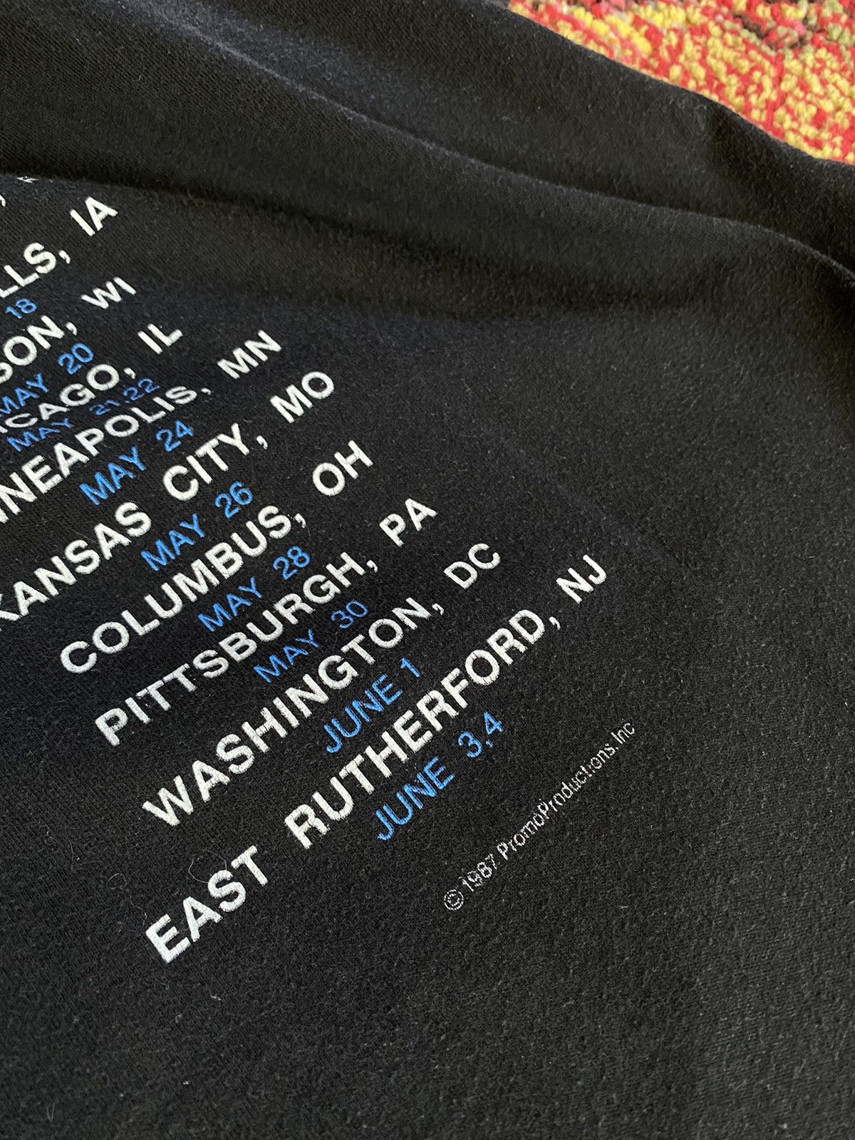 Band Tees × Pink Floyd Vintage Pink Floyd 1987 A Momentary Lapse of Reason Tour Tee Size US XL / EU 56 / 4 - 8 Thumbnail