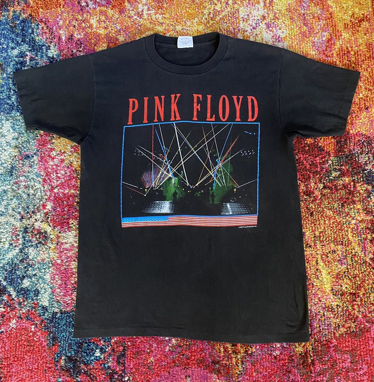Band Tees × Pink Floyd Vintage Pink Floyd 1987 A Momentary Lapse of Reason Tour Tee Size US XL / EU 56 / 4 - 3 Thumbnail