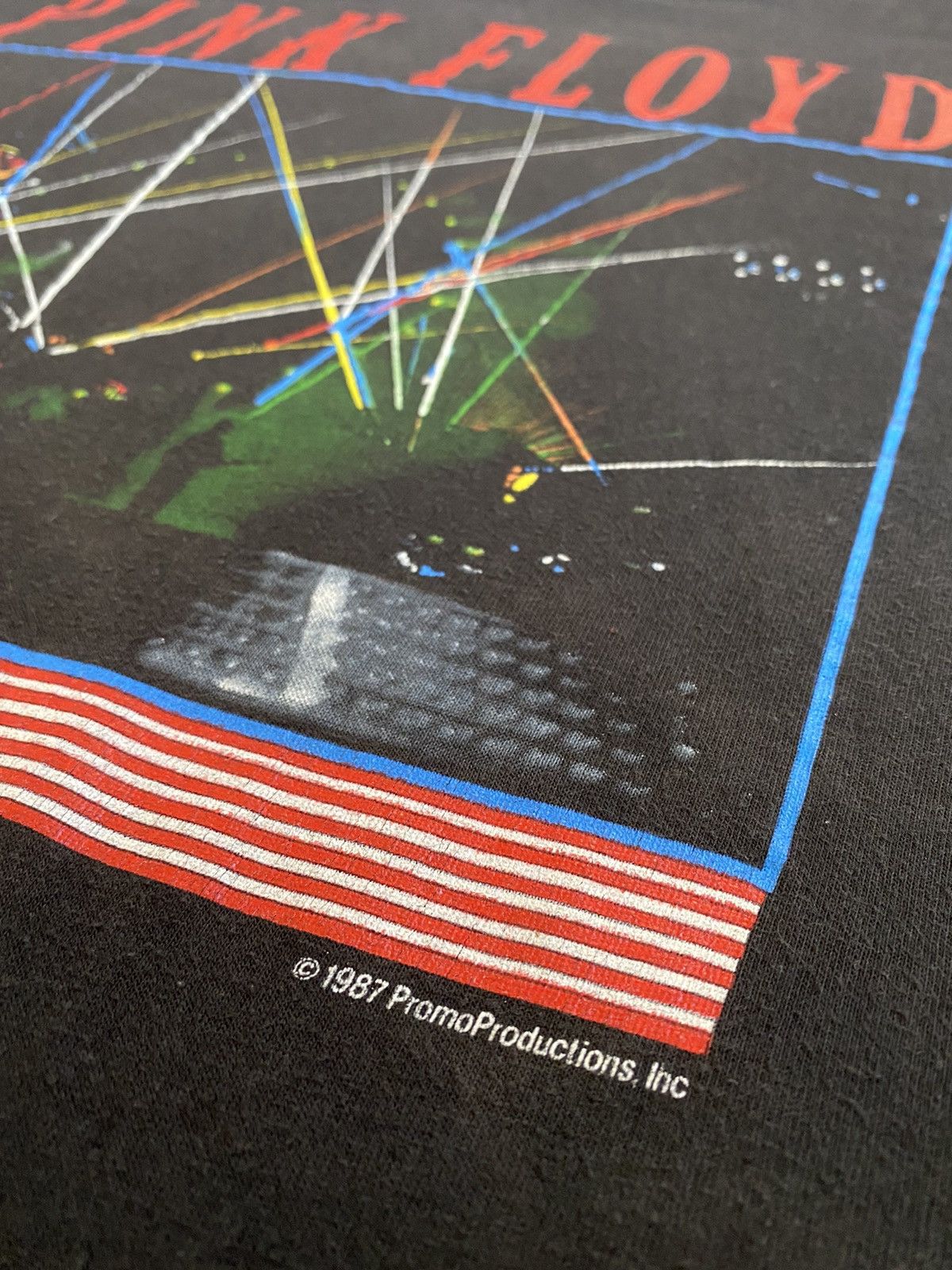 Band Tees × Pink Floyd Vintage Pink Floyd 1987 A Momentary Lapse of Reason Tour Tee Size US XL / EU 56 / 4 - 6 Thumbnail