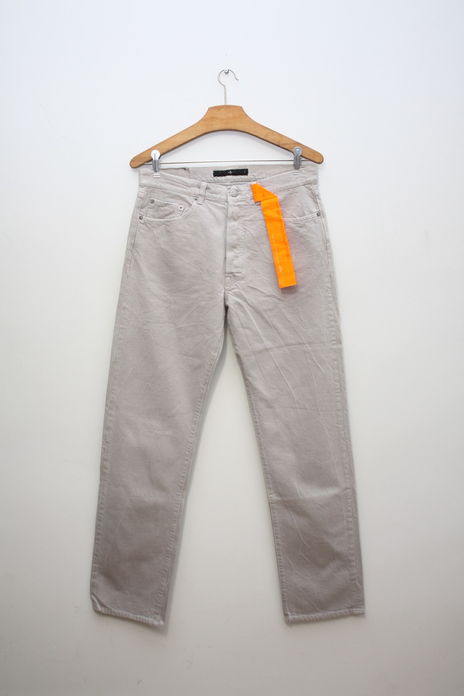 Stone Island Stone Island Denims Flint Light Gray Jeans Size 32 SS2003 Size US 32 / EU 48 - 1 Thumbnail