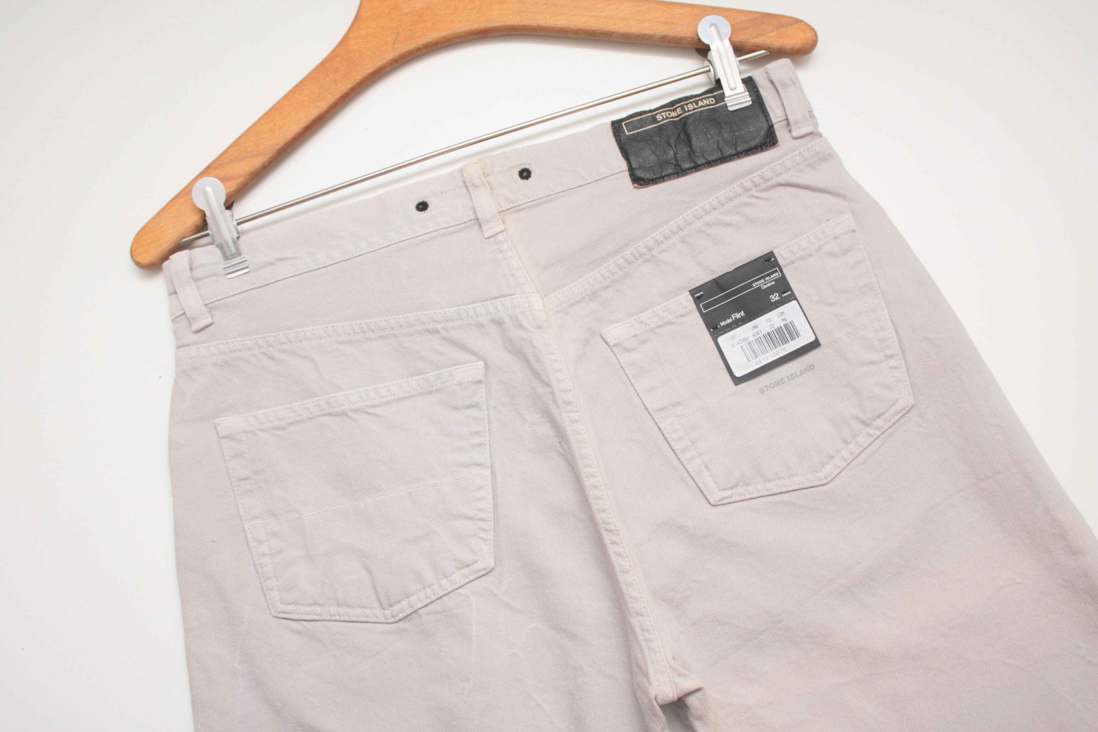 Stone Island Stone Island Denims Flint Light Gray Jeans Size 32 SS2003 Size US 32 / EU 48 - 3 Thumbnail