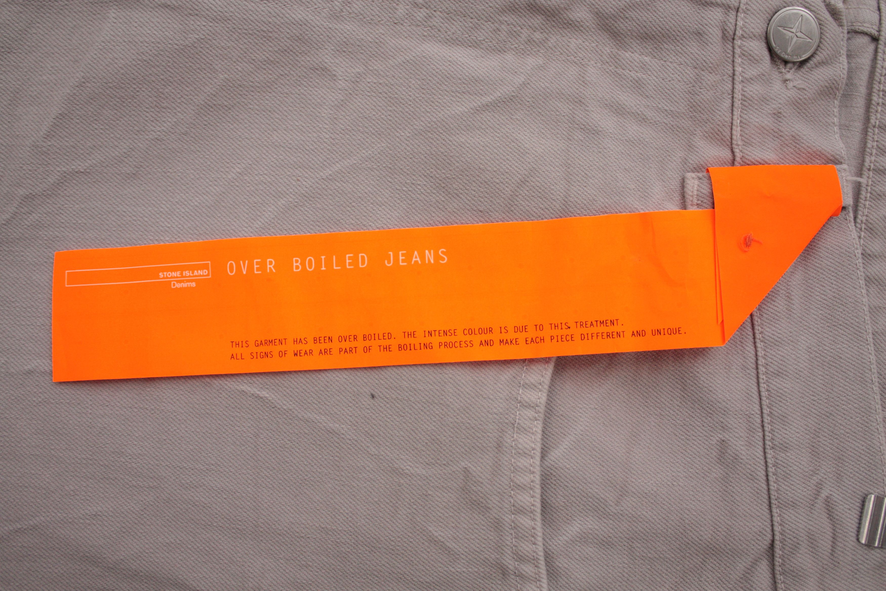 Stone Island Stone Island Denims Flint Light Gray Jeans Size 32 SS2003 Size US 32 / EU 48 - 6 Thumbnail