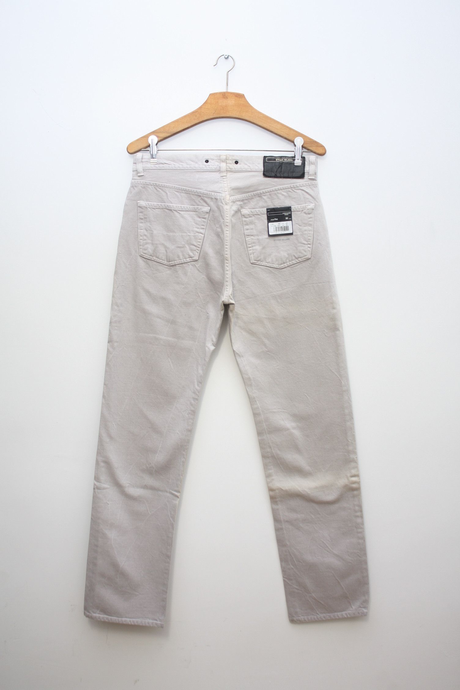 Stone Island Stone Island Denims Flint Light Gray Jeans Size 32 SS2003 Size US 32 / EU 48 - 2 Thumbnail