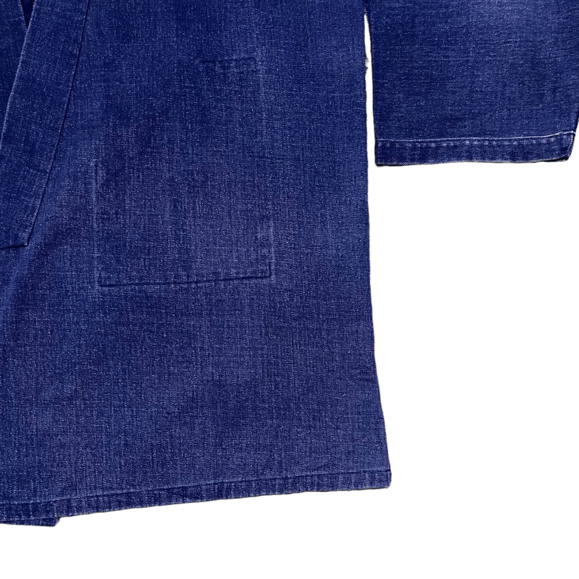 Indigo Vintage Japanese Indigo Denim Kimono Size US L / EU 52-54 / 3 - 4 Thumbnail