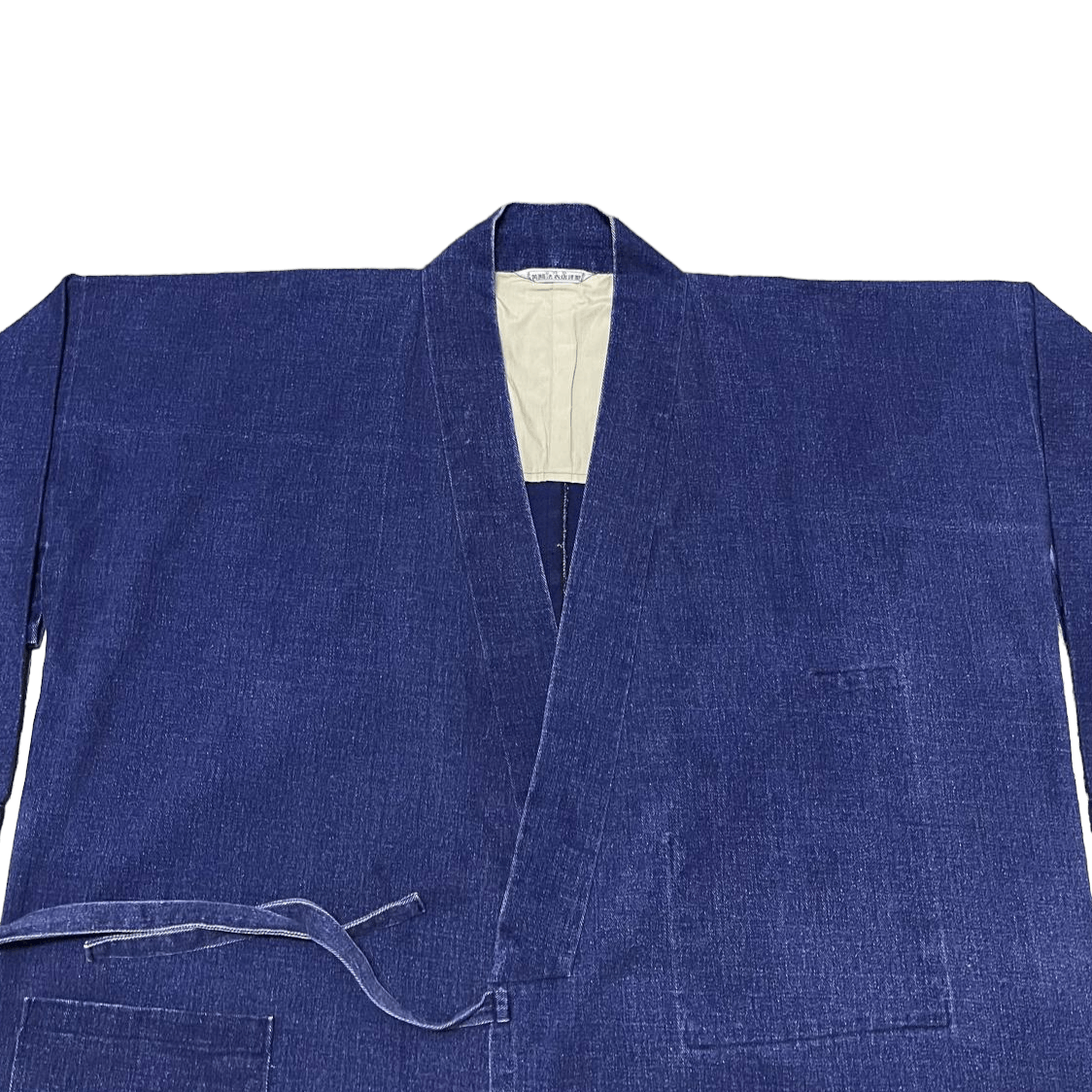 Indigo Vintage Japanese Indigo Denim Kimono Size US L / EU 52-54 / 3 - 2 Thumbnail
