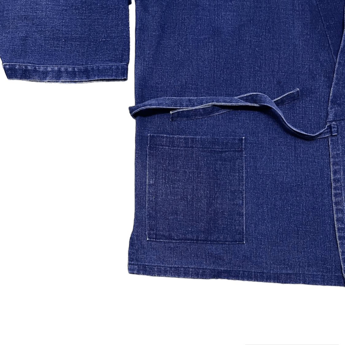 Indigo Vintage Japanese Indigo Denim Kimono Size US L / EU 52-54 / 3 - 3 Thumbnail