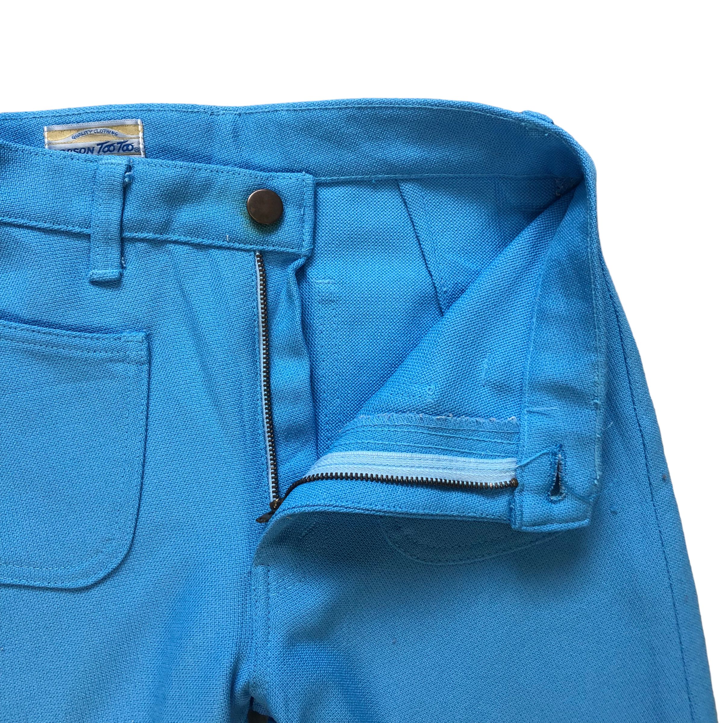 Vintage FLARE🔥 BOBSON TOO TOO BUSH PANTS #7160-114 Size 25" / US 0 / IT 36 - 4 Thumbnail