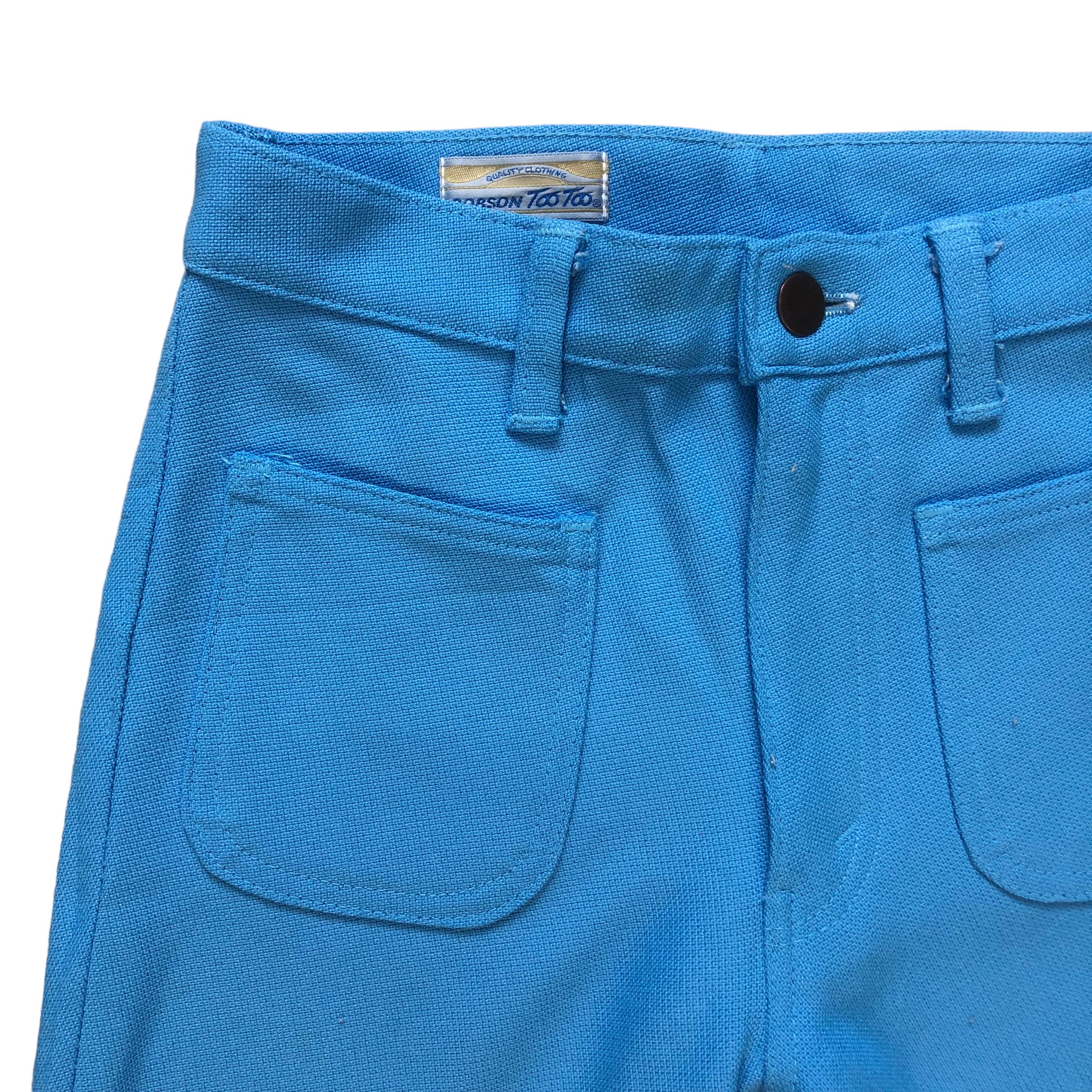 Vintage FLARE🔥 BOBSON TOO TOO BUSH PANTS #7160-114 Size 25" / US 0 / IT 36 - 3 Thumbnail