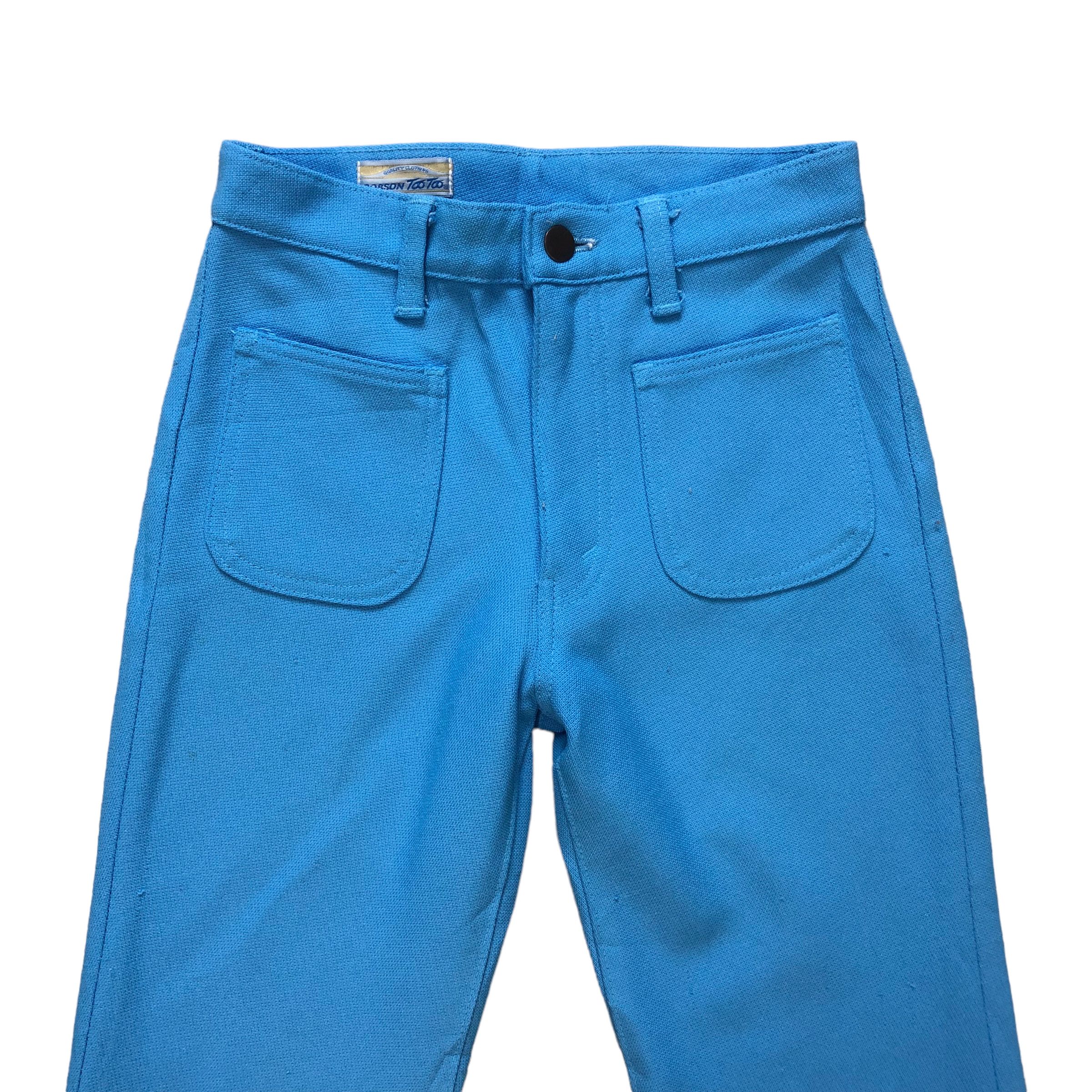 Vintage FLARE🔥 BOBSON TOO TOO BUSH PANTS #7160-114 Size 25" / US 0 / IT 36 - 2 Thumbnail