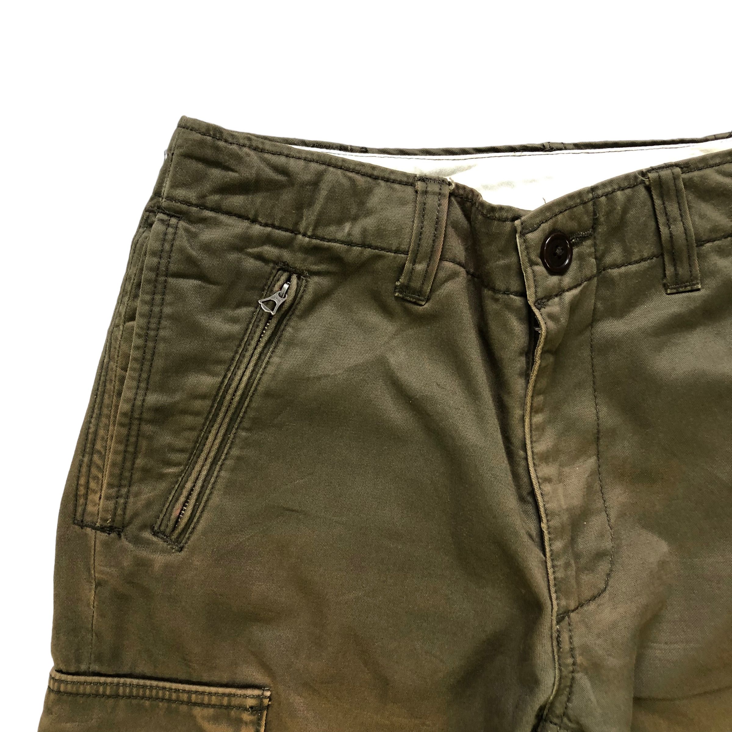 Japanese Brand UNITED ARROWS DUCK GOODS CARGO PANTS #7157-114 Size US 28 / EU 44 - 3 Thumbnail