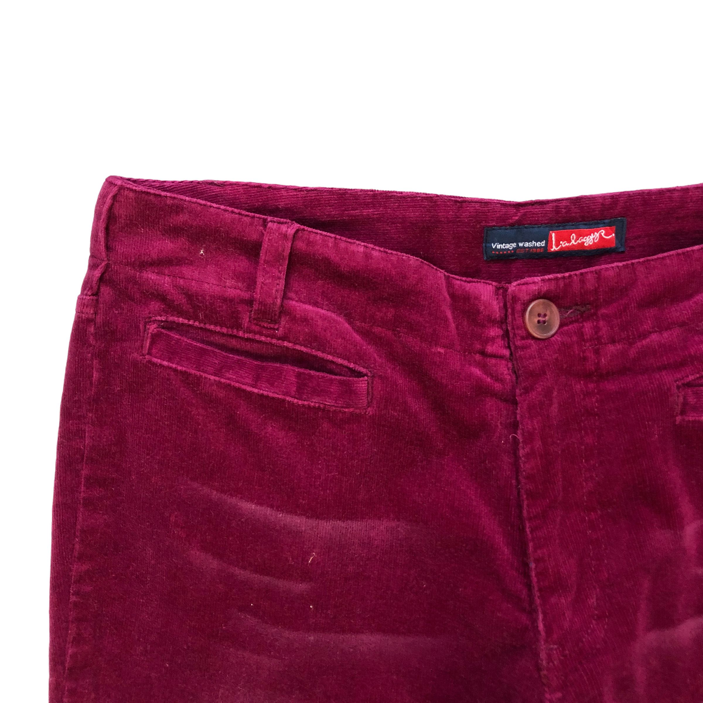 Other SUPER FLARE🔥 LA LAGGY WIDE LEG PINK PANTS #7167-115 Size 30" / US 8 / IT 44 - 3 Thumbnail