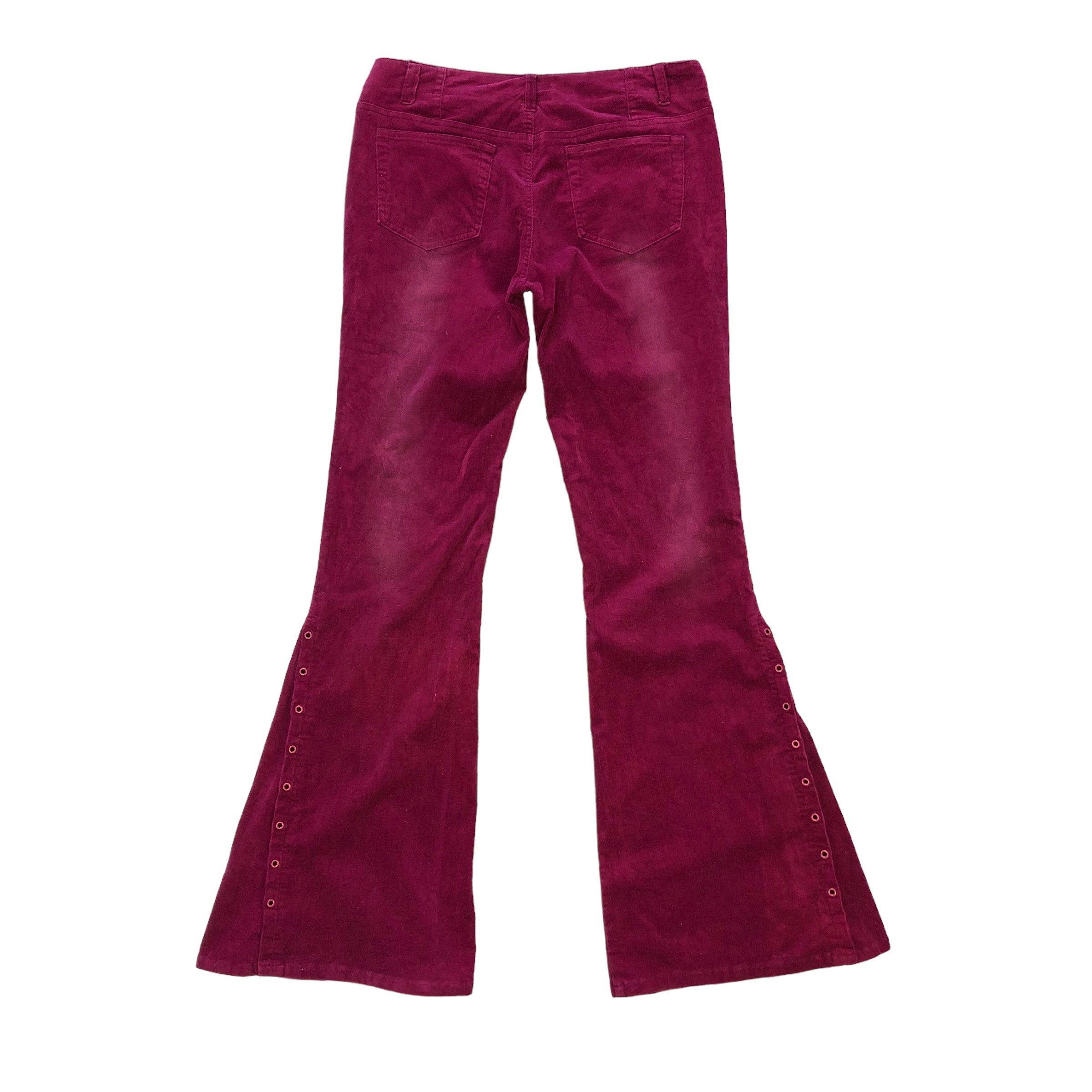 Other SUPER FLARE🔥 LA LAGGY WIDE LEG PINK PANTS #7167-115 Size 30" / US 8 / IT 44 - 7 Thumbnail