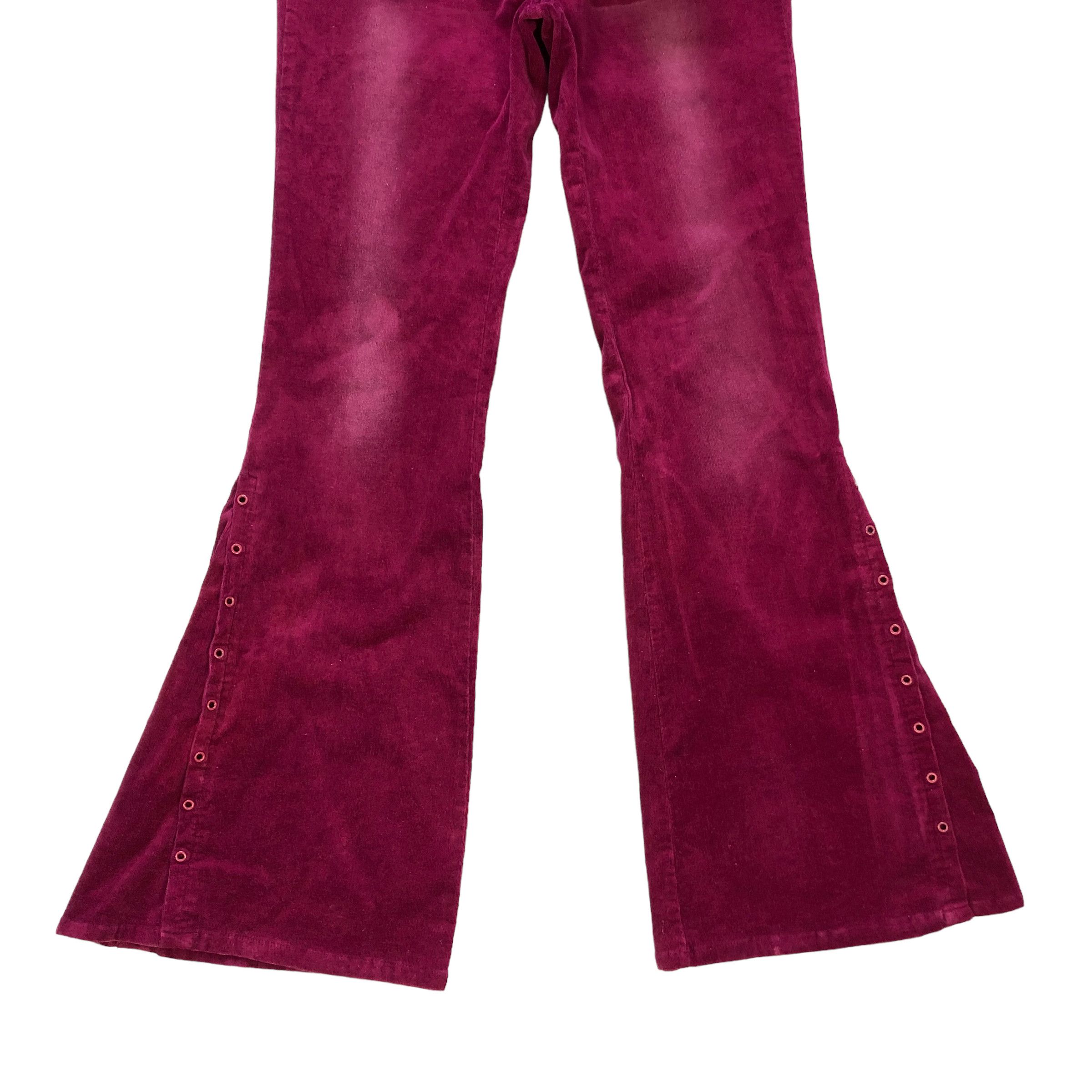 Other SUPER FLARE🔥 LA LAGGY WIDE LEG PINK PANTS #7167-115 Size 30" / US 8 / IT 44 - 5 Thumbnail