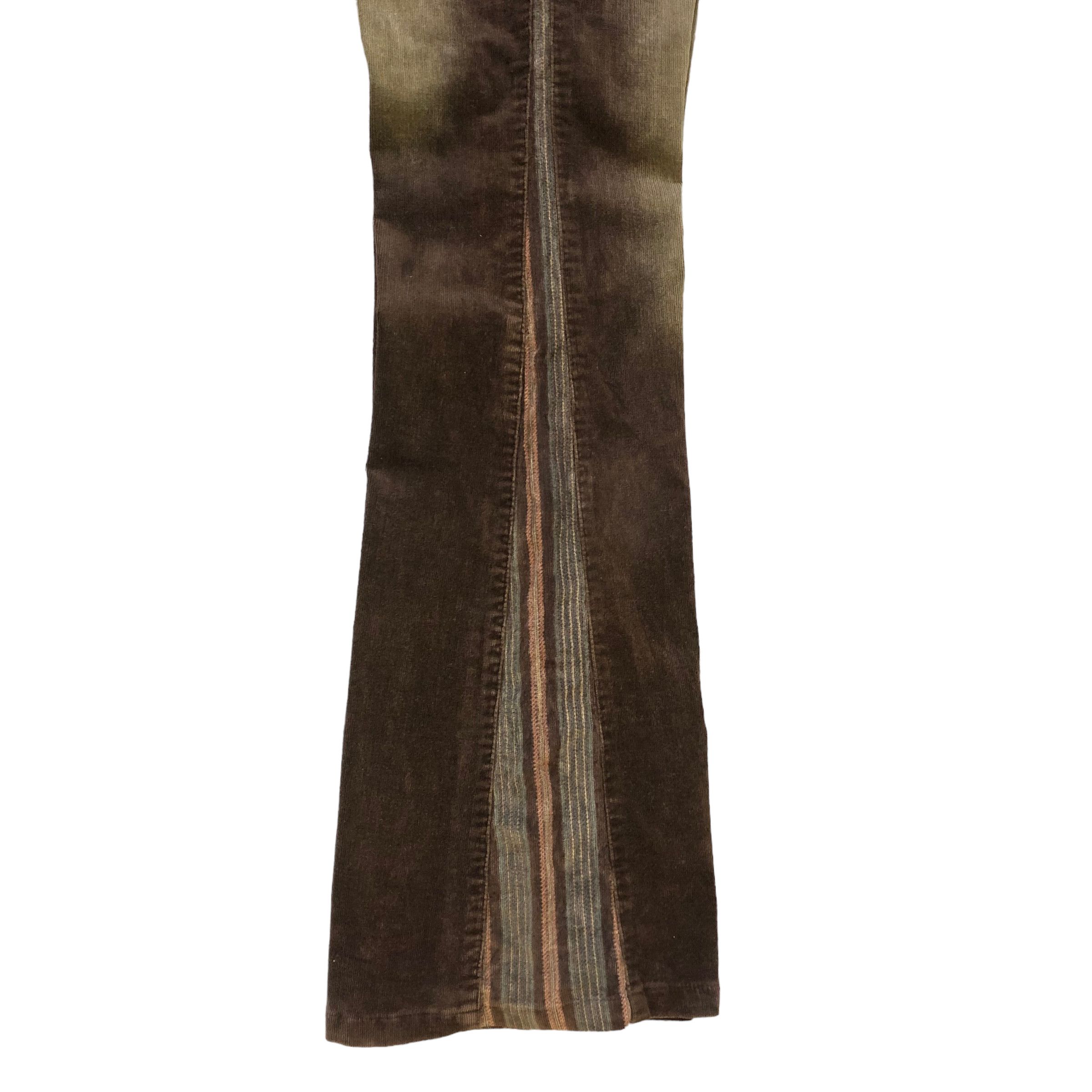 Vintage FLARE🔥 JOYKEEP WIDE LEG PANTS #7166-115 Size 28" / US 6 / IT 42 - 13 Thumbnail