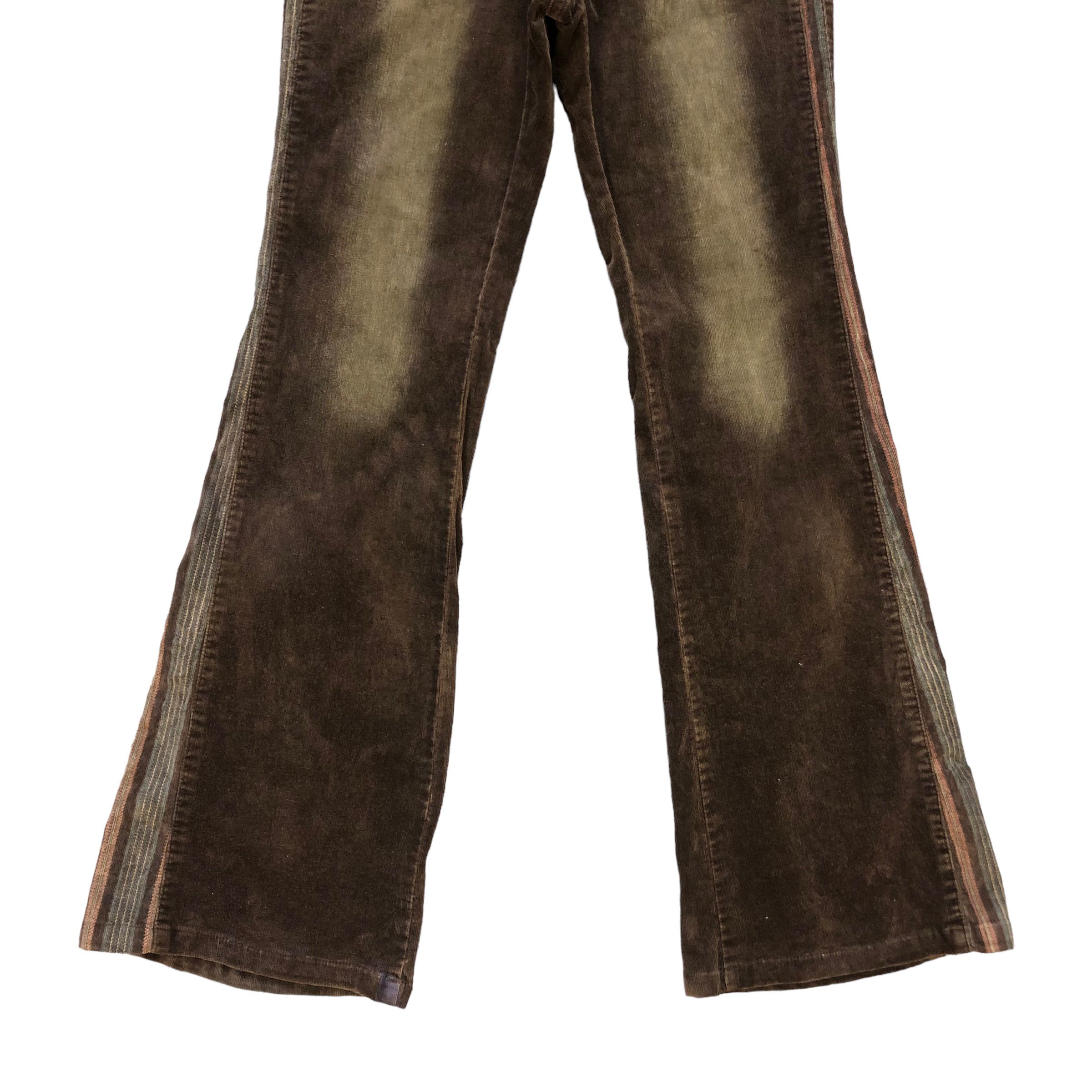 Vintage FLARE🔥 JOYKEEP WIDE LEG PANTS #7166-115 Size 28" / US 6 / IT 42 - 4 Thumbnail