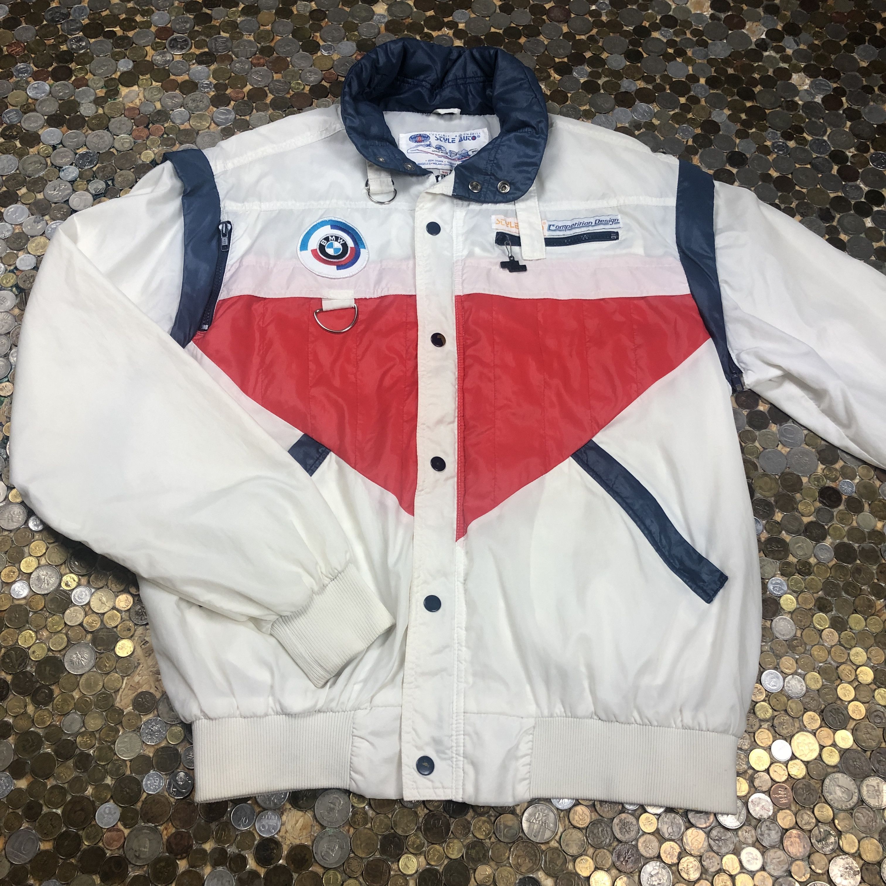 BMW Vintage Bomber Race Jacket 90's