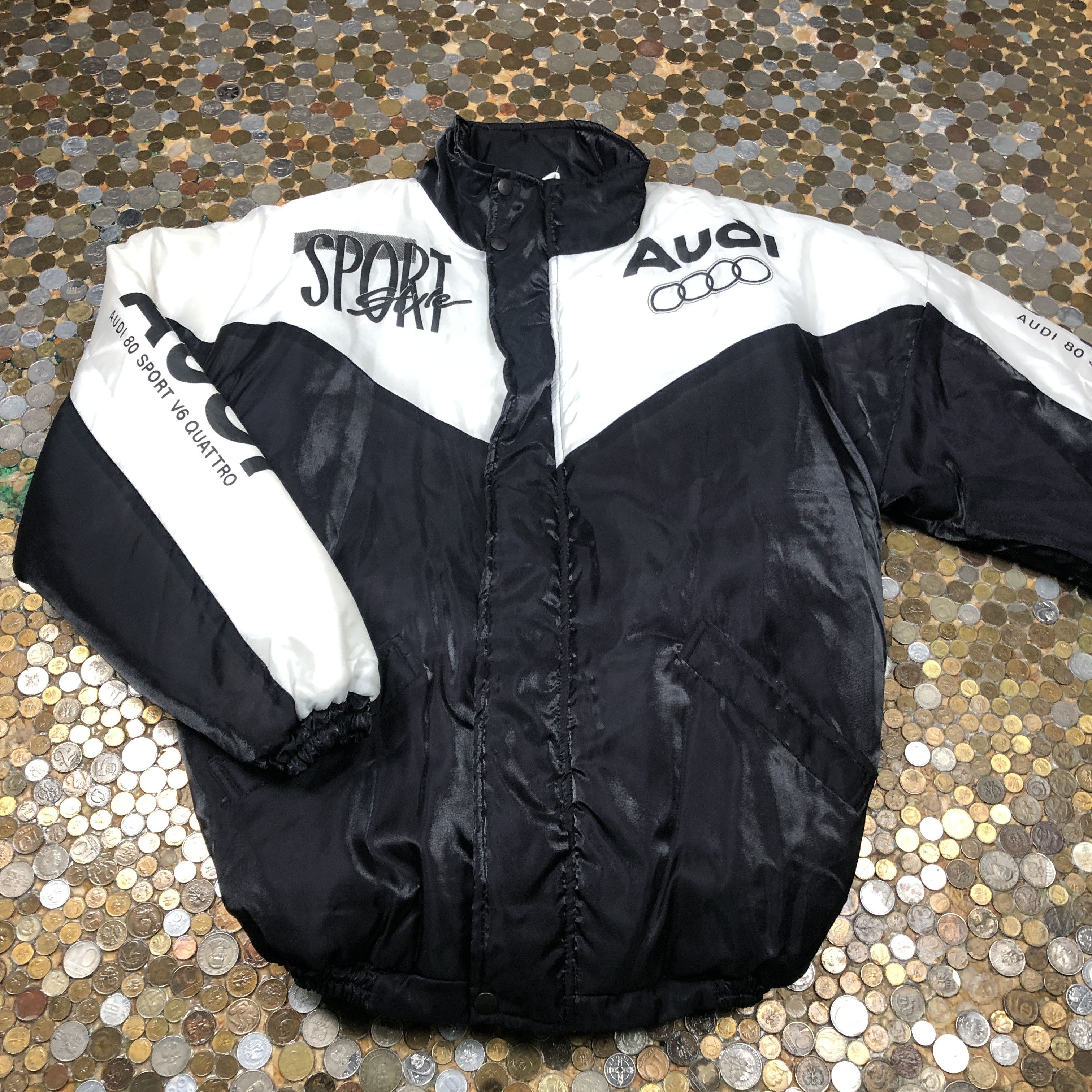 Vintage Audi Bomber jacket 90's | Grailed