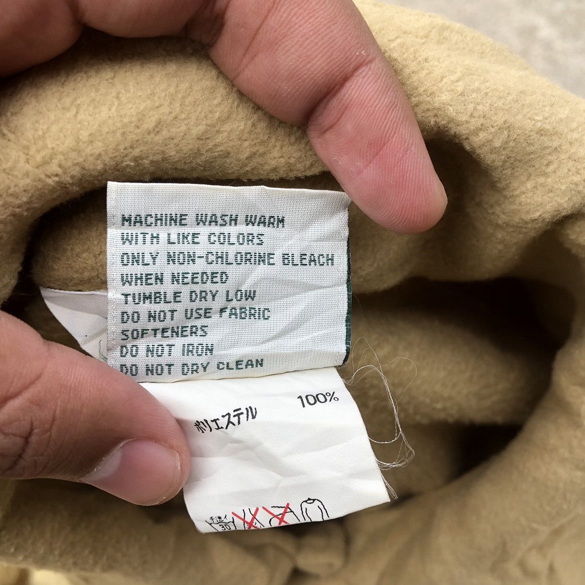 L.L. Bean 🔥Pick🔥L.L. Bean Double Pocket Winter Fleece Buttons Jacket Size US L / EU 52-54 / 3 - 11 Thumbnail
