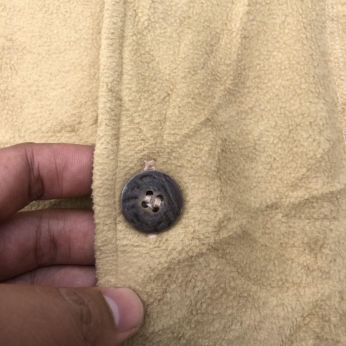 L.L. Bean 🔥Pick🔥L.L. Bean Double Pocket Winter Fleece Buttons Jacket Size US L / EU 52-54 / 3 - 9 Thumbnail