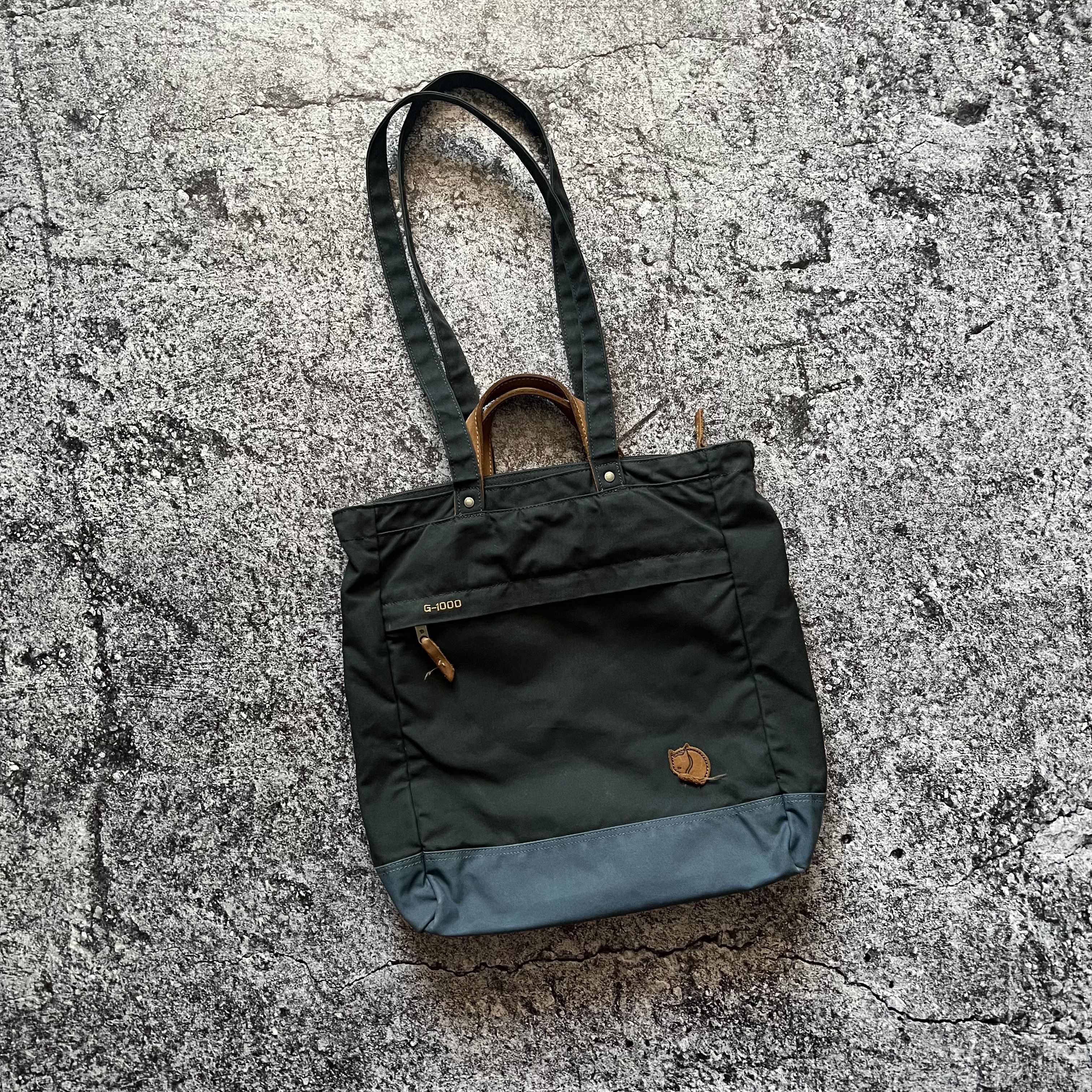 Fjallraven Totepack Backpack Messenger Waxed G-1000