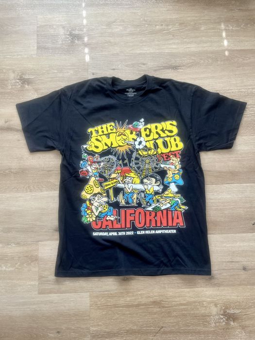 Comics Cartoon Carnival Set List 2Sided Tee Smokers Club Fest 2022