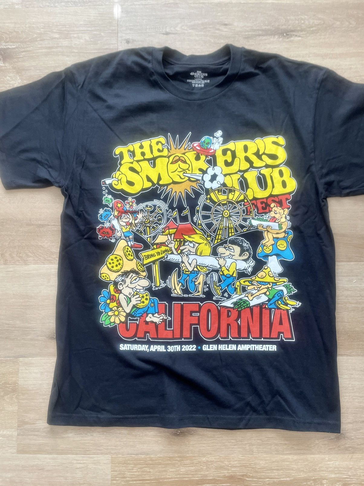 Band Tees Cartoon Carnival Set List 2-Sided Tee Smokers Club Fest 2022 Size US L / EU 52-54 / 3 - 5 Thumbnail