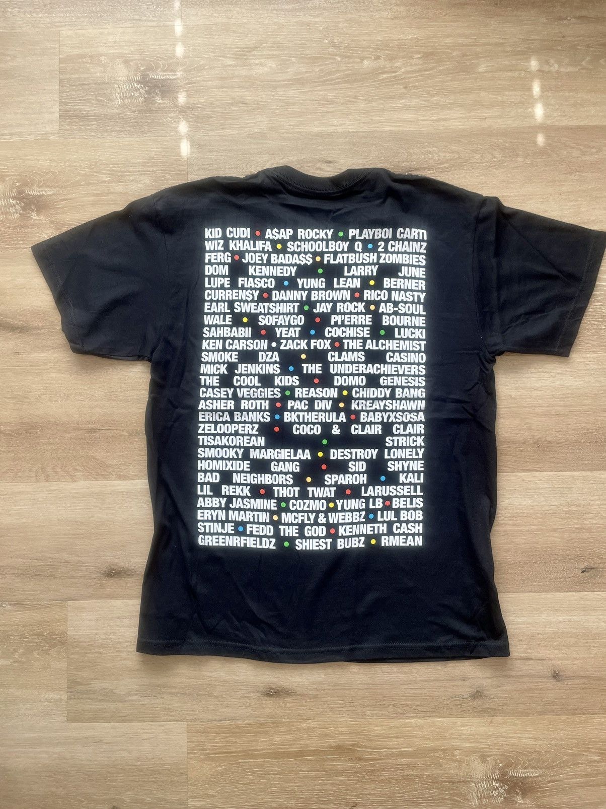 Band Tees Cartoon Carnival Set List 2-Sided Tee Smokers Club Fest 2022 Size US L / EU 52-54 / 3 - 10 Thumbnail