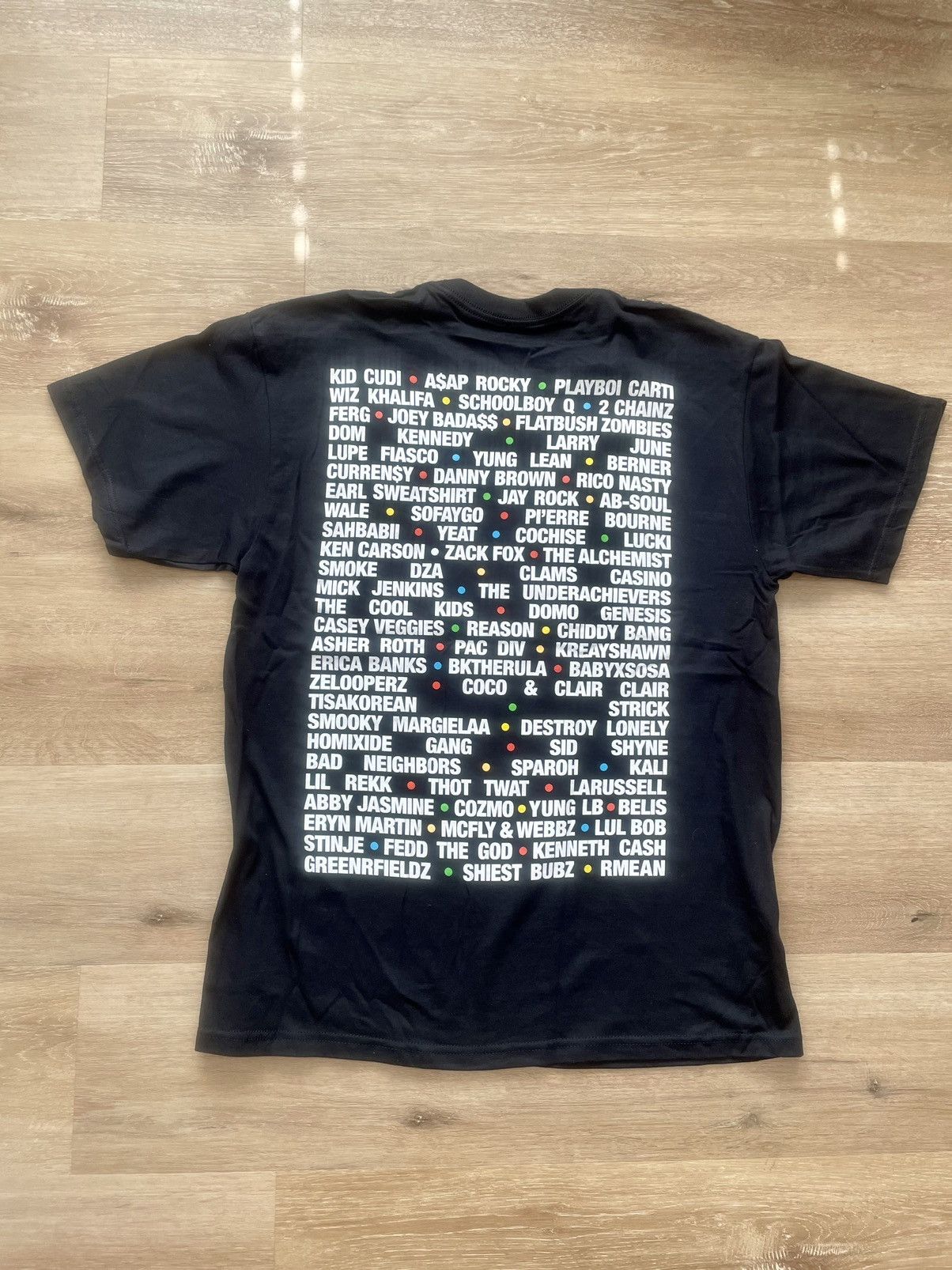Band Tees Cartoon Carnival Set List 2-Sided Tee Smokers Club Fest 2022 Size US L / EU 52-54 / 3 - 16 Thumbnail