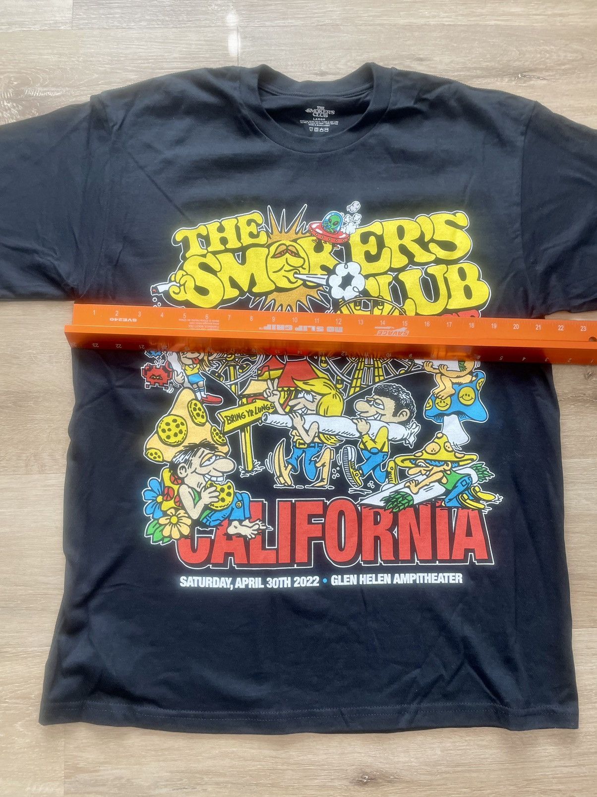 Band Tees Cartoon Carnival Set List 2-Sided Tee Smokers Club Fest 2022 Size US L / EU 52-54 / 3 - 15 Thumbnail