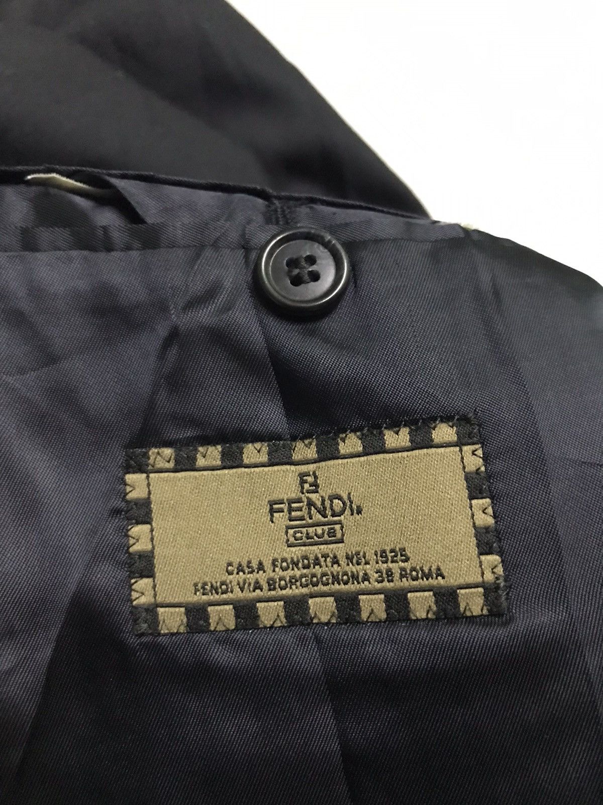 Fendi Fendi double breast coat Size US M / EU 48-50 / 2 - 2 Thumbnail