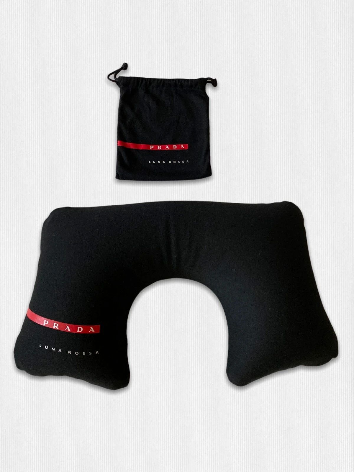 Prada × Vintage PRADA LUNA ROSSA perfume gift Inflatable Travel Pillow RARE Size ONE SIZE - 1 Thumbnail