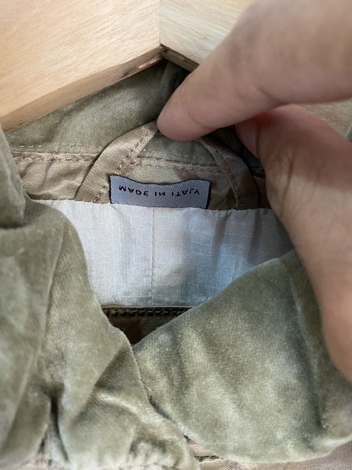 Marithe + Francois Girbaud MARITHE FRANCOIS GIRBAUD WRINKLE CROPPED PATTERN JACKET Size US S / EU 44-46 / 1 - 13 Thumbnail