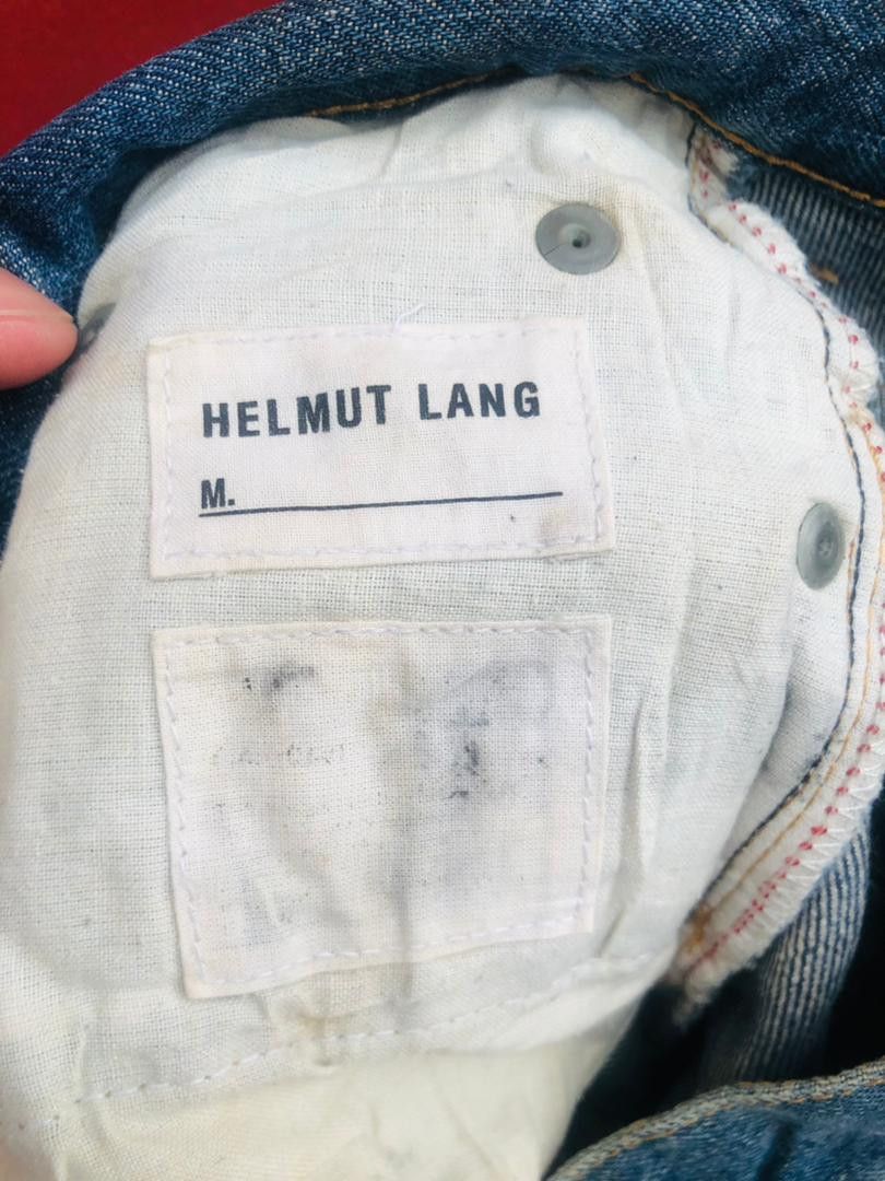 Helmut Lang × Vintage Vintage Helmut Lang Distressed Designer Fashion Style Denim Size US 29 - 11 Thumbnail