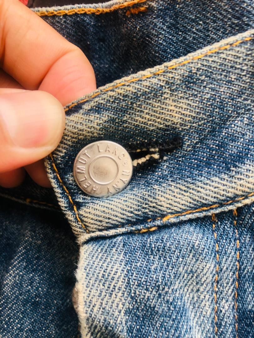 Helmut Lang × Vintage Vintage Helmut Lang Distressed Designer Fashion Style Denim Size US 29 - 6 Thumbnail