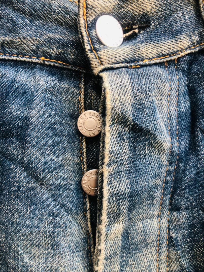 Helmut Lang × Vintage Vintage Helmut Lang Distressed Designer Fashion Style Denim Size US 29 - 7 Thumbnail