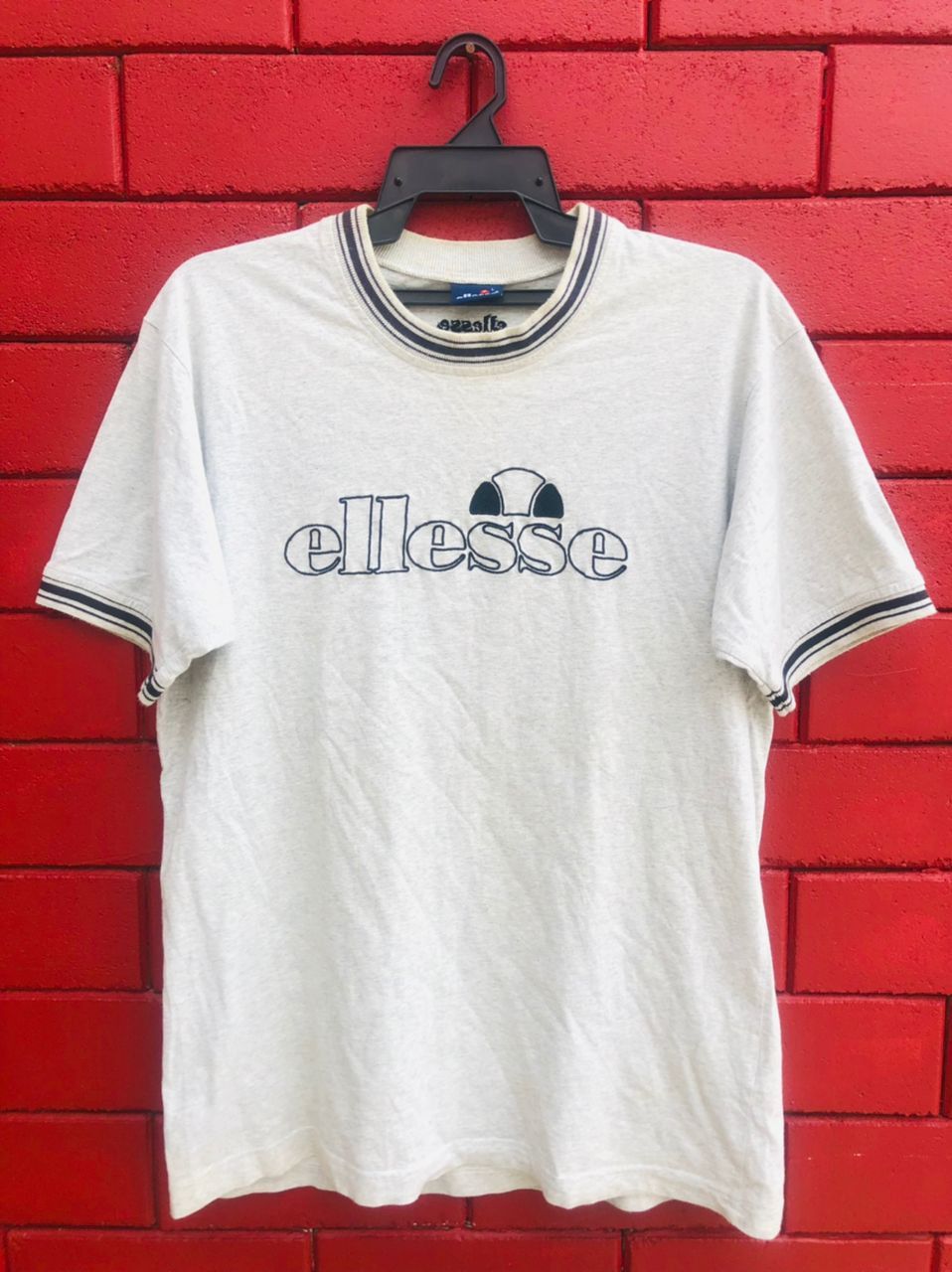 Ellesse × Japanese Brand × Vintage Vintage Ellesse Ringer Japanese Fashion Style Shirt Size US M / EU 48-50 / 2 - 1 Thumbnail
