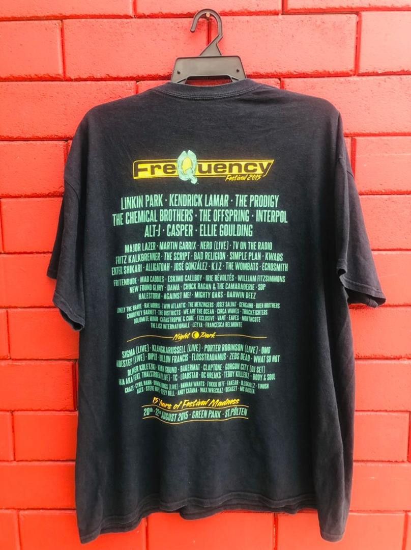 Band Tees × Vintage Vintage Frecuency Festival Band Music Shirt Size US L / EU 52-54 / 3 - 2 Thumbnail