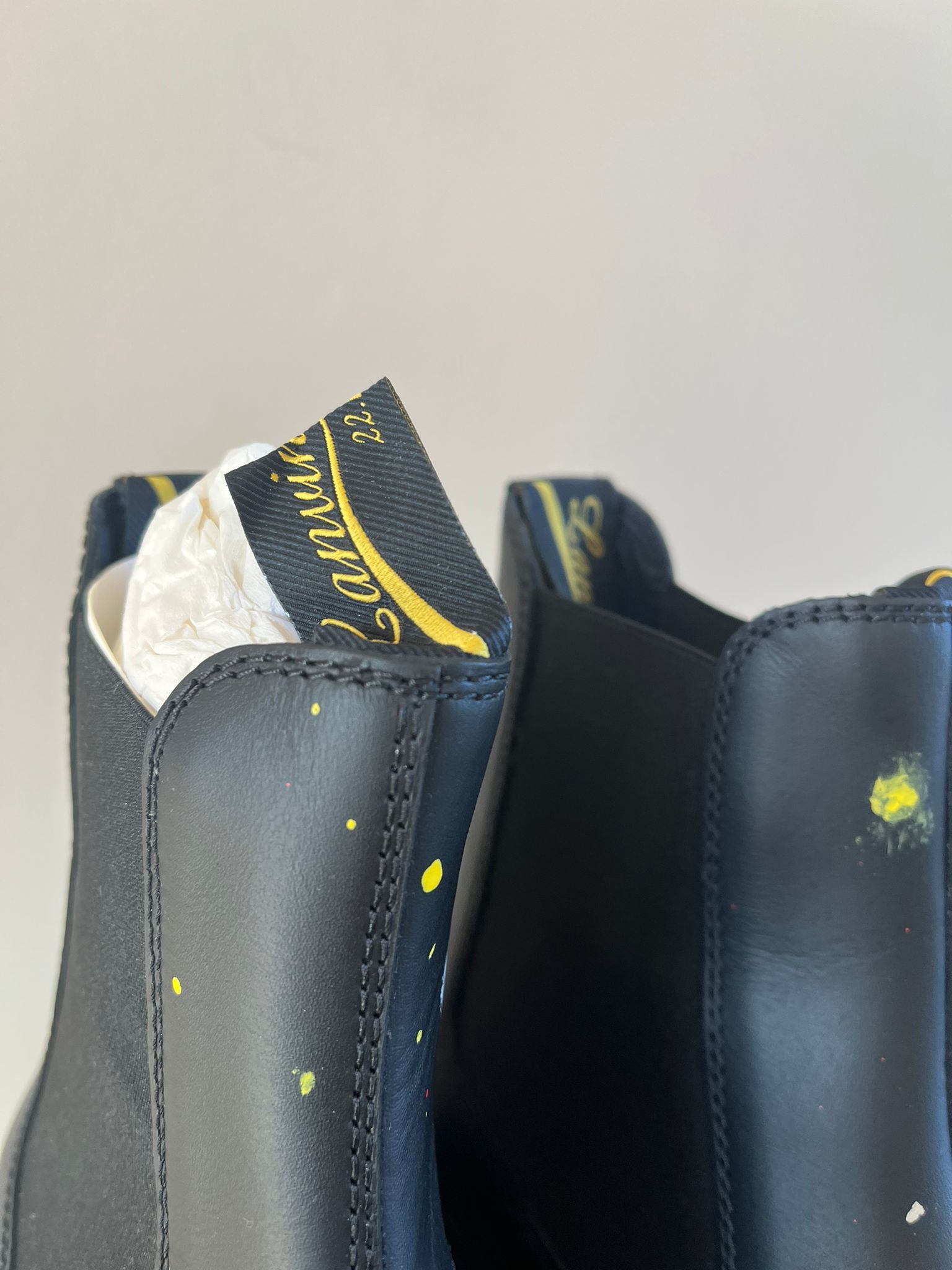 Gallery Dept. × Lanvin Style Arpege Ankle Boots in Black / Multicolor Size US 8 / EU 41 - 7 Thumbnail