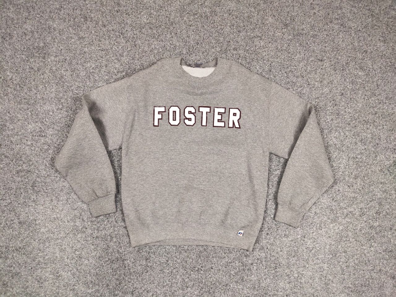 Russell Athletic Vintage 90s Russell Athletic Gray Blank Sweatshirt Pullover Size US M / EU 48-50 / 2 - 3 Thumbnail
