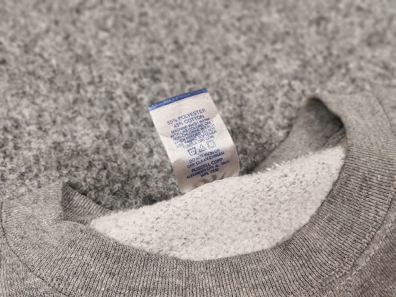 Russell Athletic Vintage 90s Russell Athletic Gray Blank Sweatshirt Pullover Size US M / EU 48-50 / 2 - 6 Thumbnail