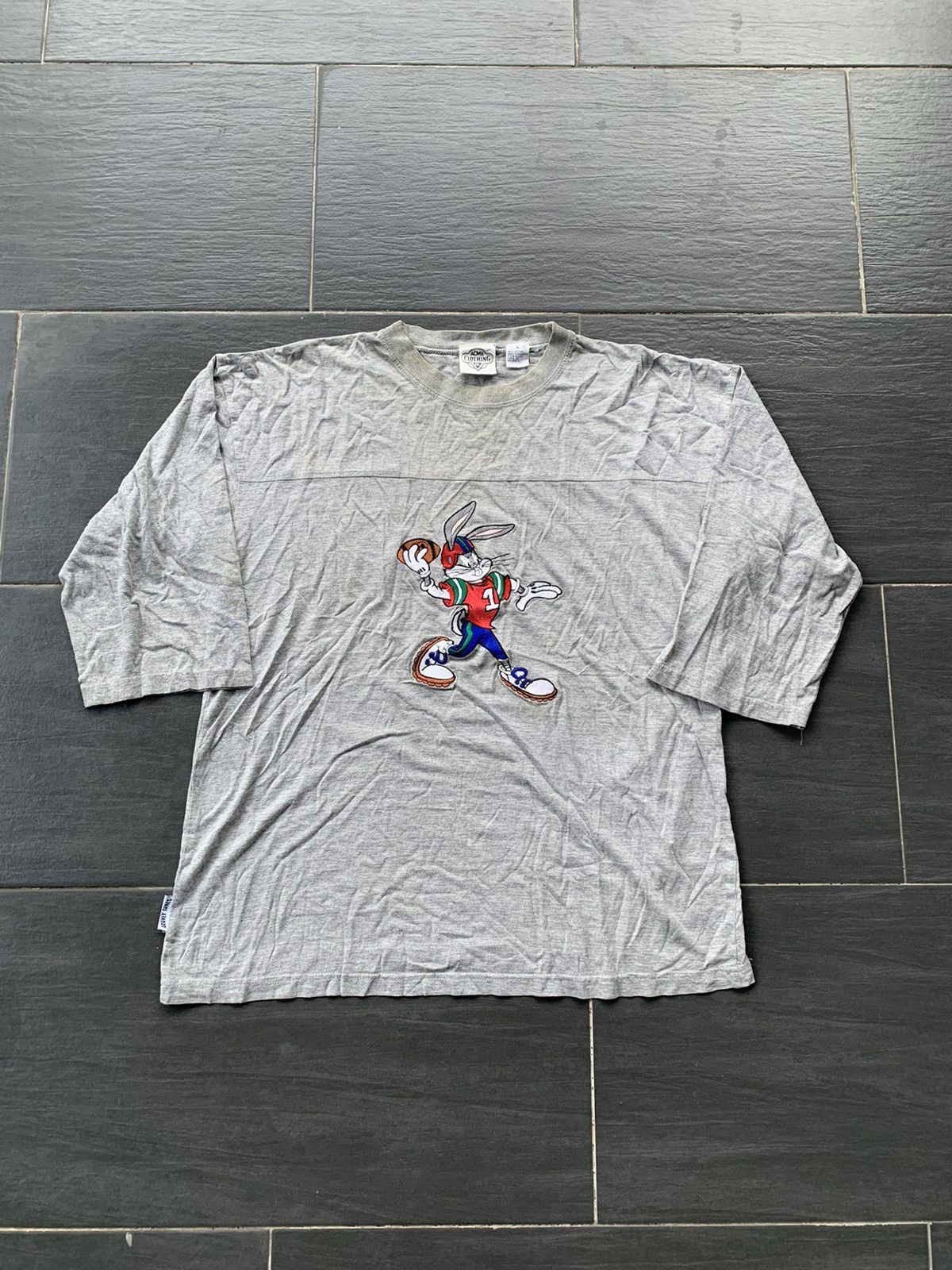 Disney Vintage 1991 Bugs Bunny 3 Quater T- Shirt Size US M / EU 48-50 / 2 - 1 Thumbnail