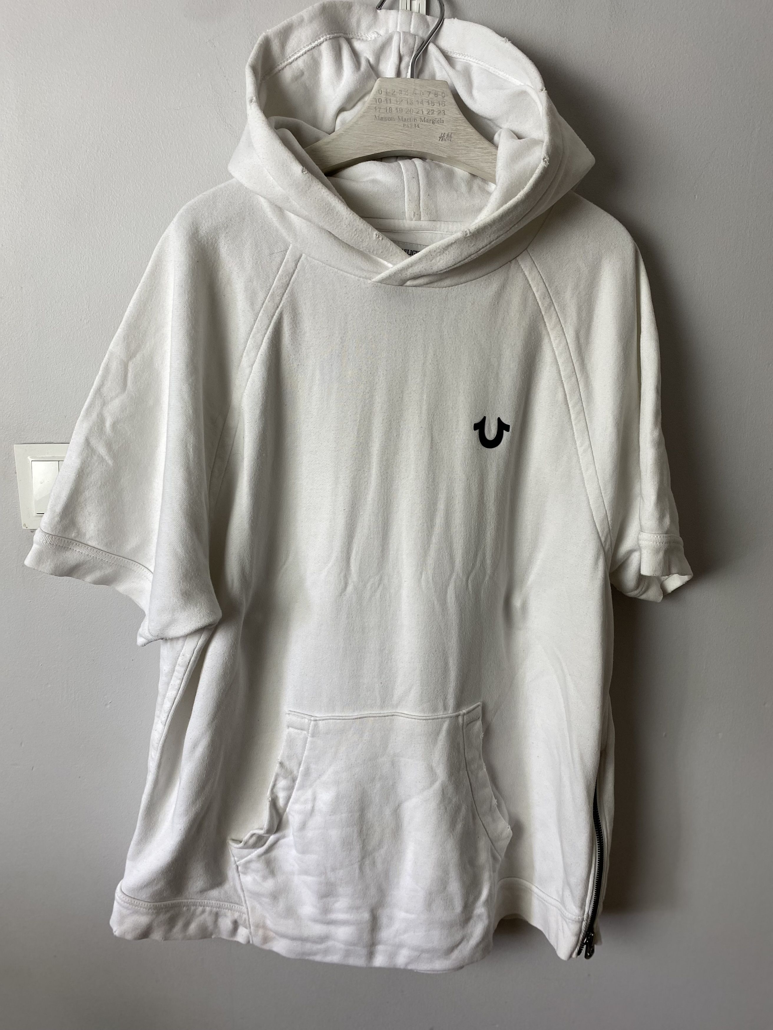 True Religion True Religion short sleeve hoodie Grailed