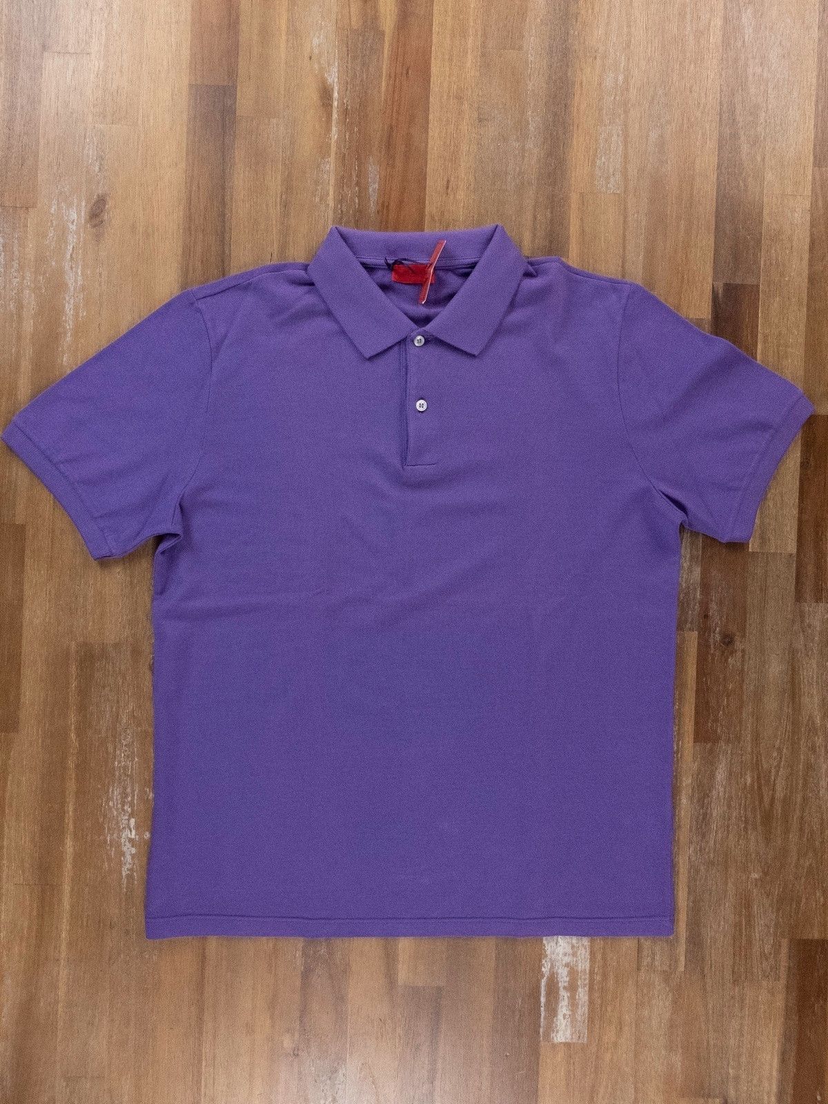 Isaia ISAIA Napoli solid purple polo shirt authentic - Size Small Size US S / EU 44-46 / 1 - 1 Thumbnail