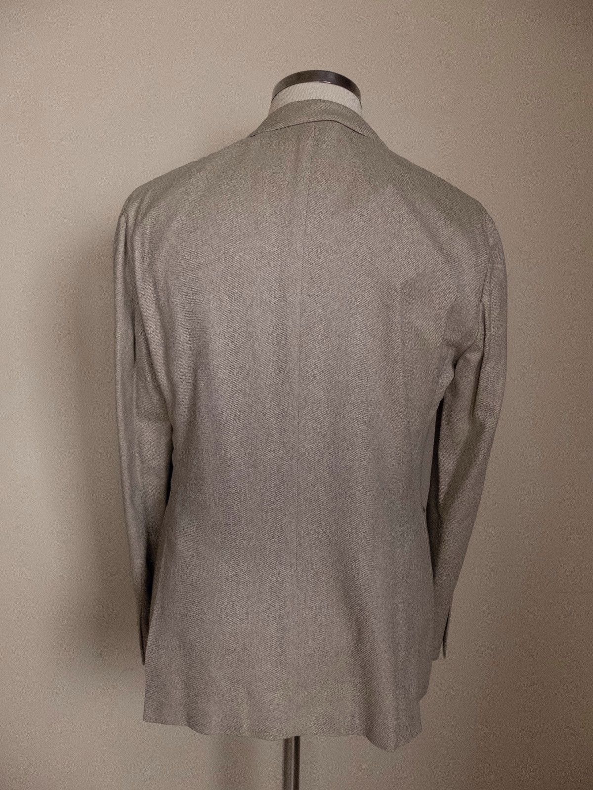Boglioli BOGLIOLI beige silk sportcoat jacket Size 40 US q Size 40R - 4 Thumbnail