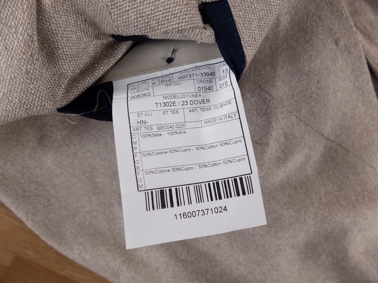 Boglioli BOGLIOLI beige silk sportcoat jacket Size 40 US q Size 40R - 7 Thumbnail
