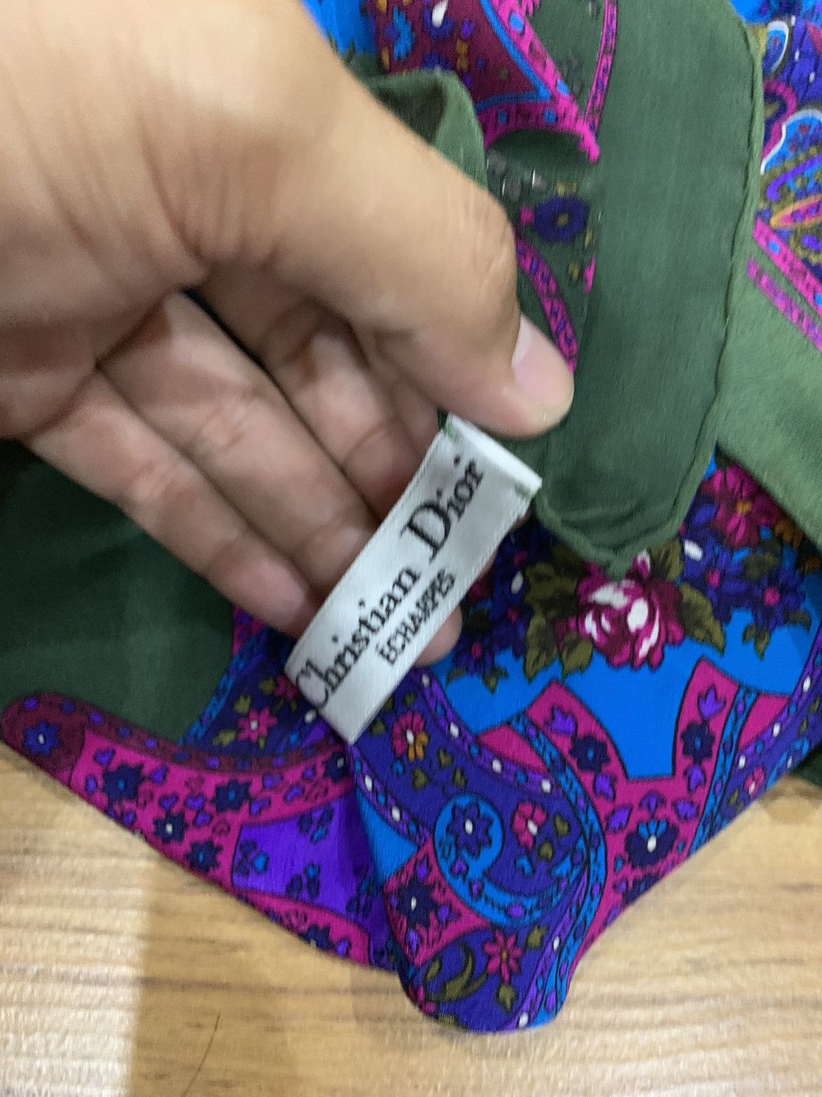 Christian Dior Monsieur × Dior VINTAGE CHRISTIAN DIOR FLORAL PATTERN Size ONE SIZE - 5 Thumbnail